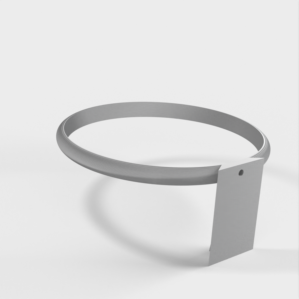 Wandmontierter Blumentopfhalter für IKEA „Muskot“ 12 cm – weshape