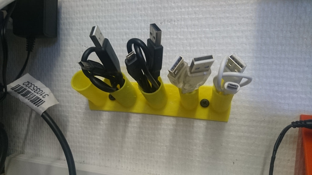 Kabelhalter für USB- und Ladekabel