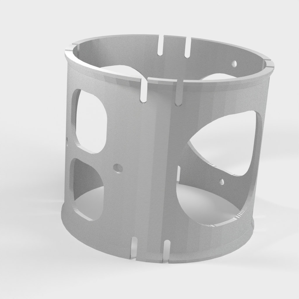 Bolunber Mikrofon Stoßdämpfer - Nano Halterung Mit Adaptern Für Podcast & Streaming