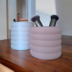 Zweiteiliges Make-up-Organizer-Set für den Schreibtisch