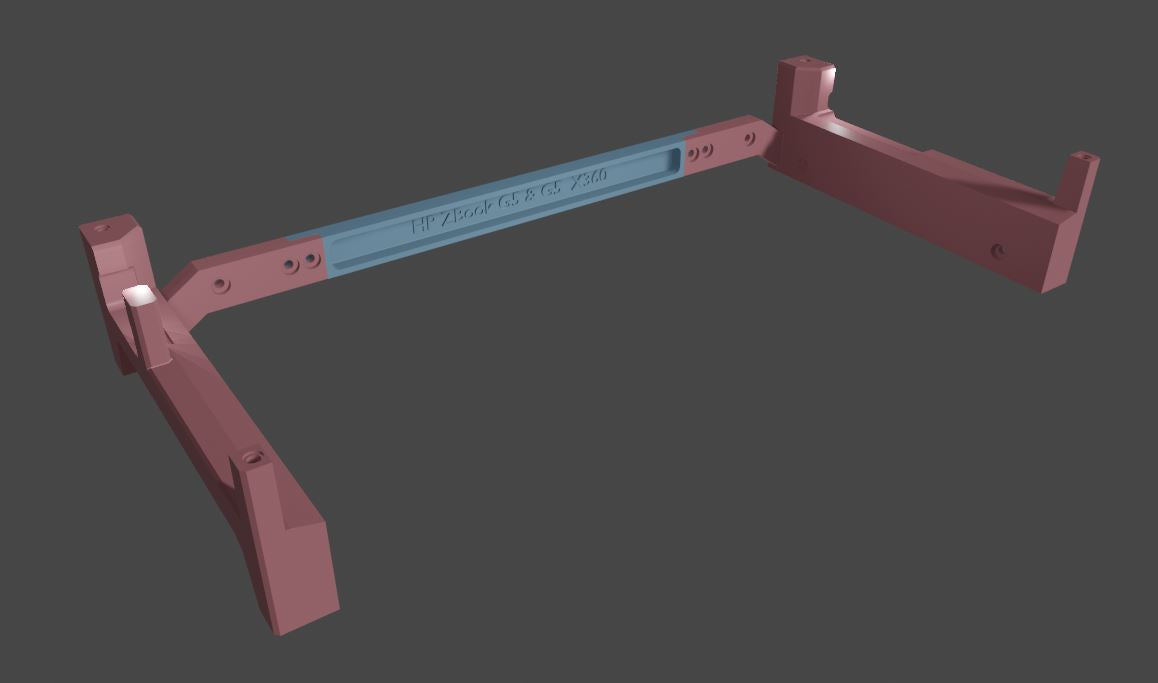 HP ZBook Studio G5 Laptopständer/Dock für 3D-Druck