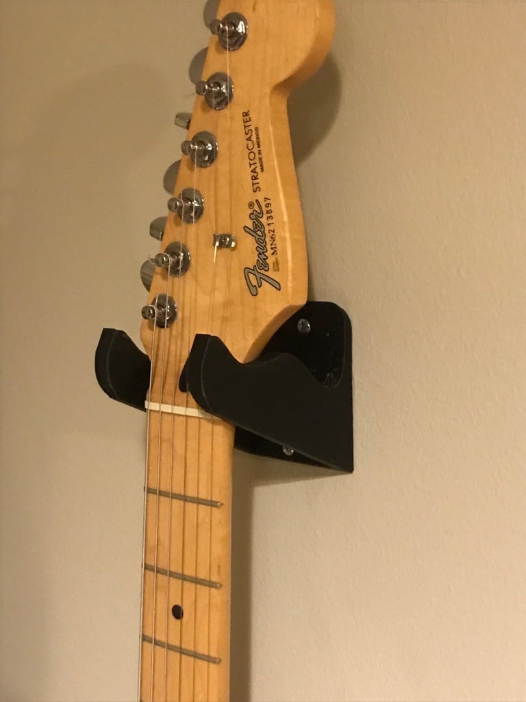 Stærkt vægophæng til guitar og bas