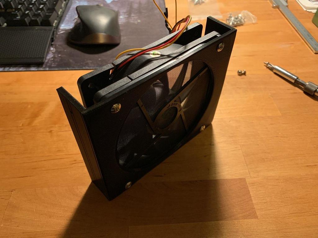 120mm 5.25 tommer drevbåse blæsermontering