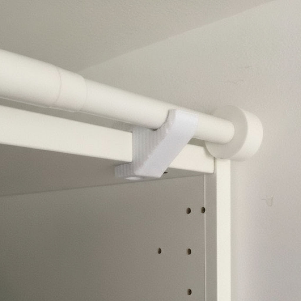 Vorhanghalter ohne Schrauben für IKEA-Schrank – weshape