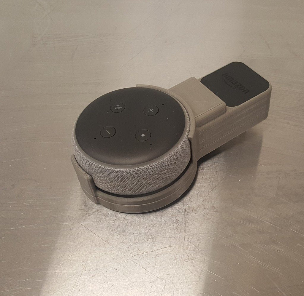 Amazon Echo Dot 3, Sockelmontage