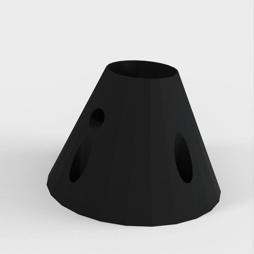 Aktualisierte Beinbaugruppe für Ikea-Tisch mit 33-mm-Dübelhaken
