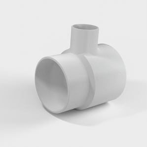 80 mm (innen) Regenwasserabweiser für Rohre mit 32 mm (innen) Abgang
