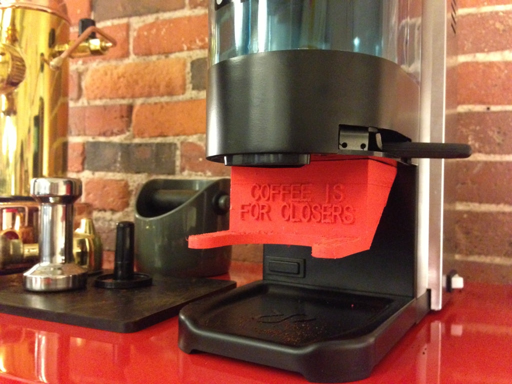 Parametrische Siebträger-Stützgabel für die Rancilio Rocky Espressomaschine