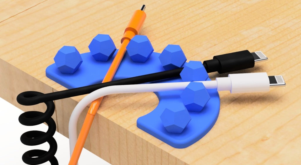 USB-Kabelhalter (normales Dodekaeder)