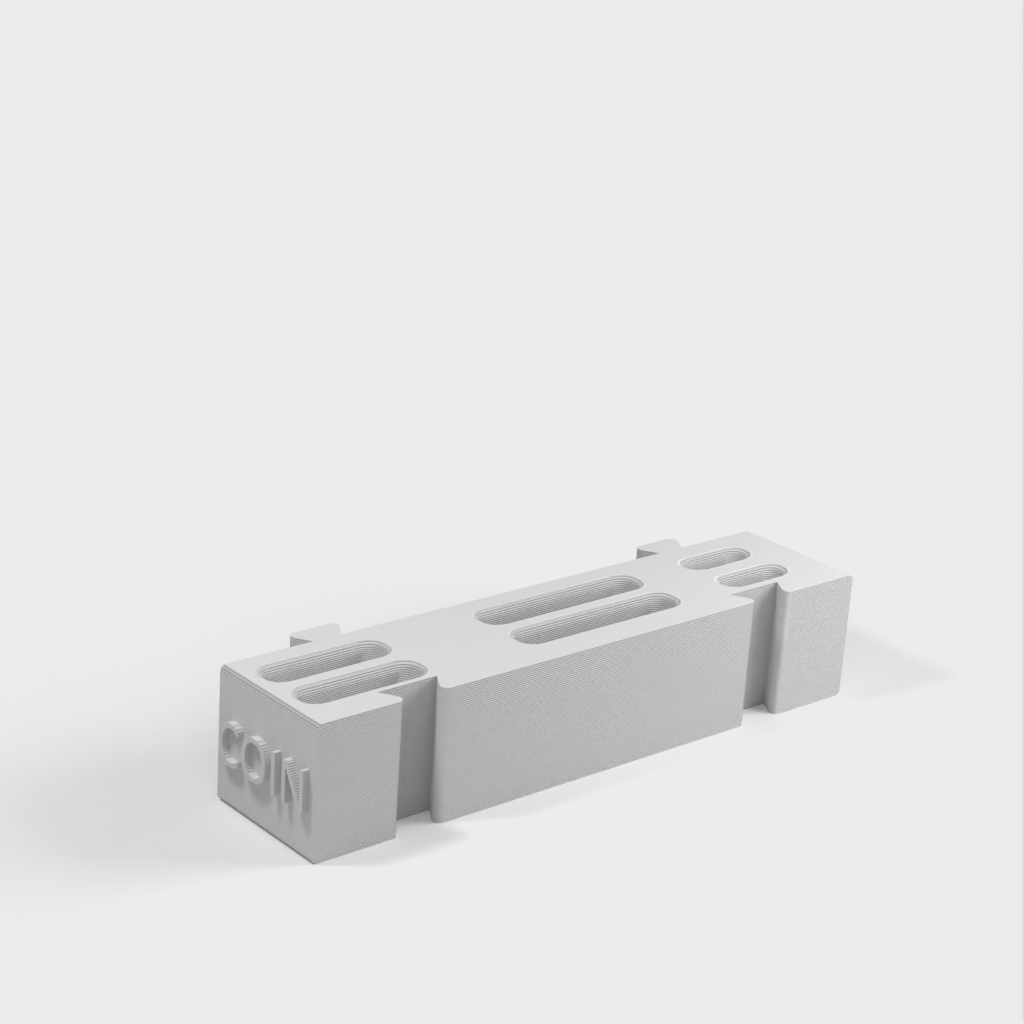 Modularer Batteriehalter für AA-, AAA-, Münz- und 9-V-Batterien