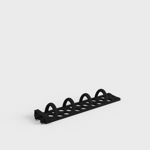 1HE 19-Zoll-Kabelorganisator für Server-Rack