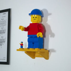 Wandhalterung für vergrößerte Minifigur 40649