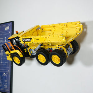 Wandhalterung für LEGO Technic Volvo Hauler 42114