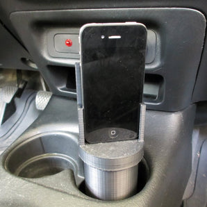 Freihändiger iPhone-Halter für den Getränkehalter im Auto