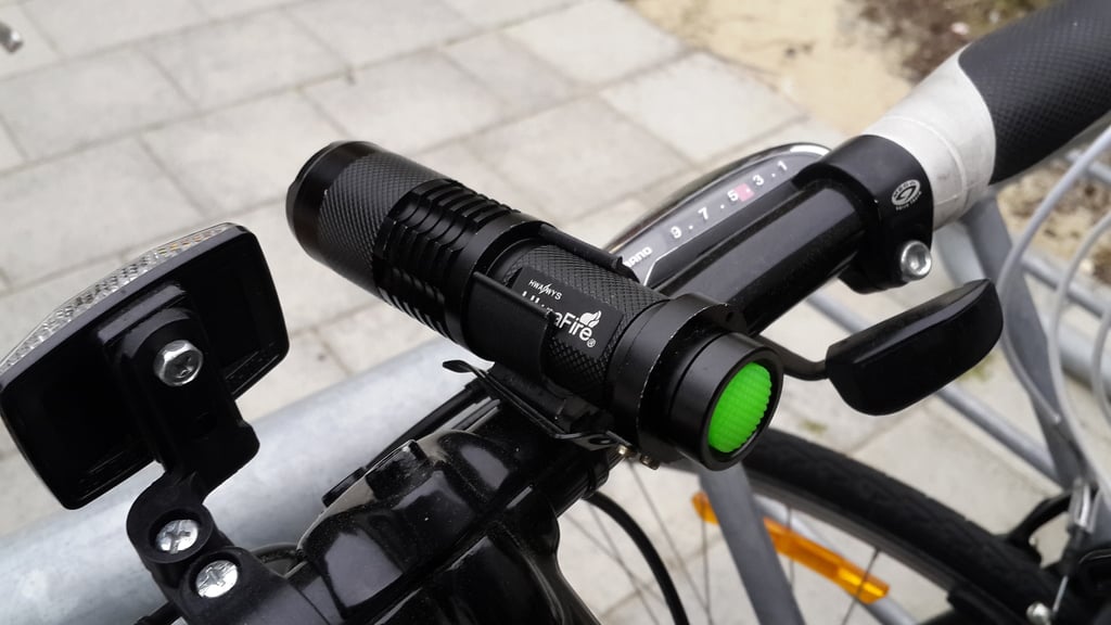Fahrrad-Taschenlampenklemme – Fahrrad-Taschenlampenhalterung für den Fahrradlenker