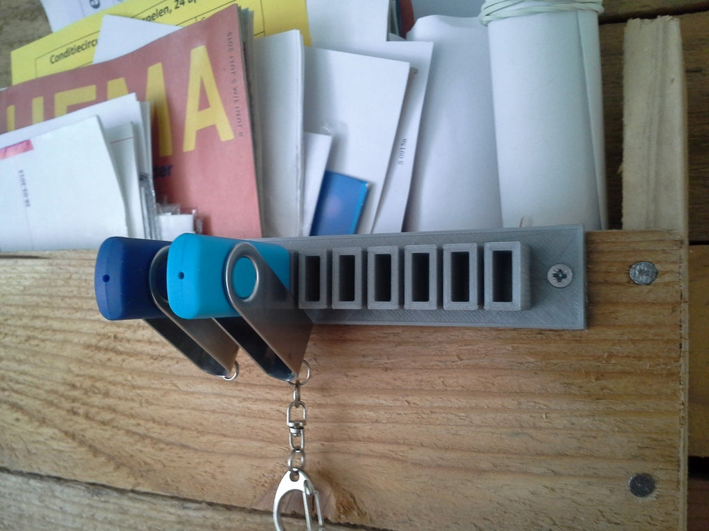 Einfache USB-Kabelhalter - 9 Stk.