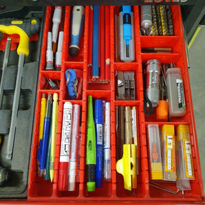 Modularer Organizer für Werkzeugkästen