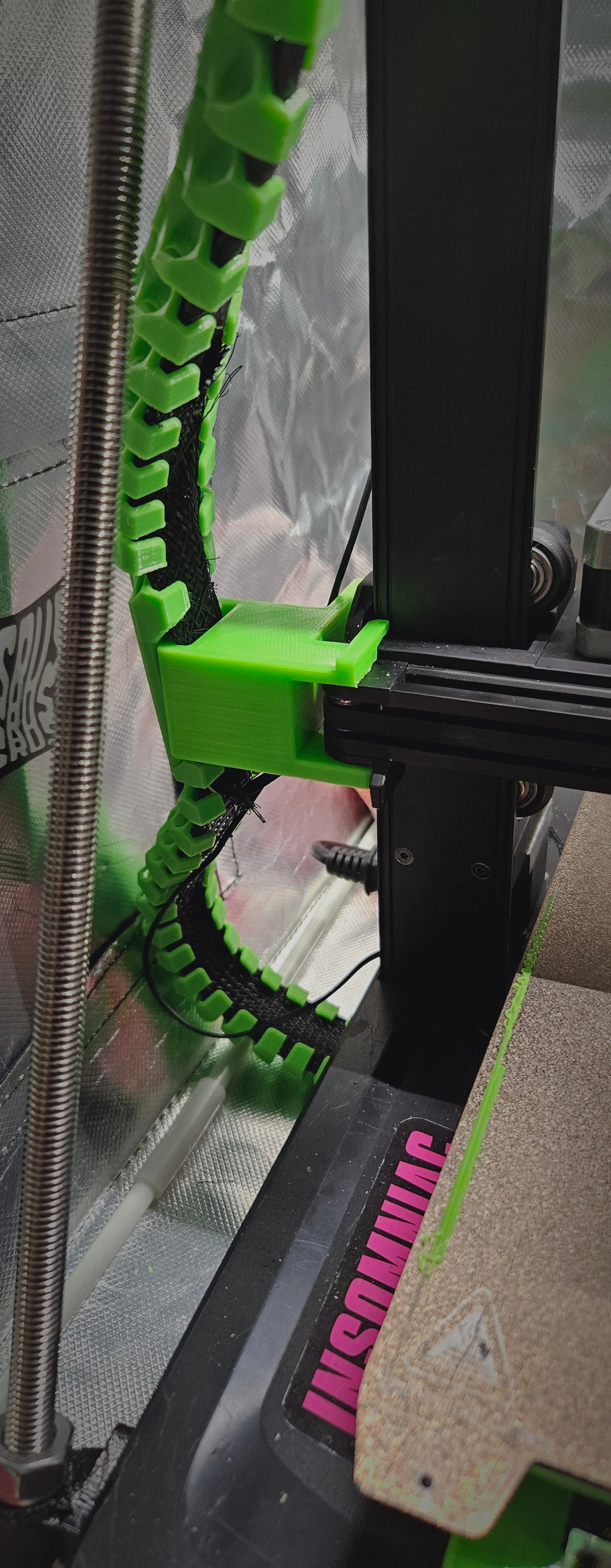 Seitliche Kabelhalterung für Ender 3 v3 SE