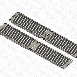 10-Zoll 2U Blindplatte für Rack-Gehäuse