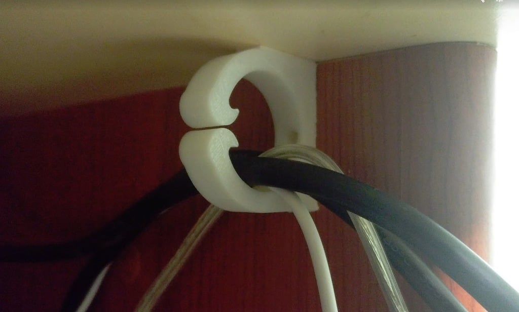Praktischer Kabel-/Drahtclip für einfaches Kabelmanagement