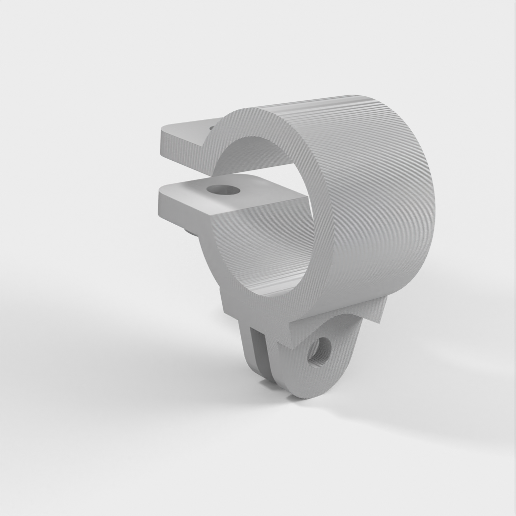 23,3 mm GoPro-Montagehalterung für Fahrradlicht