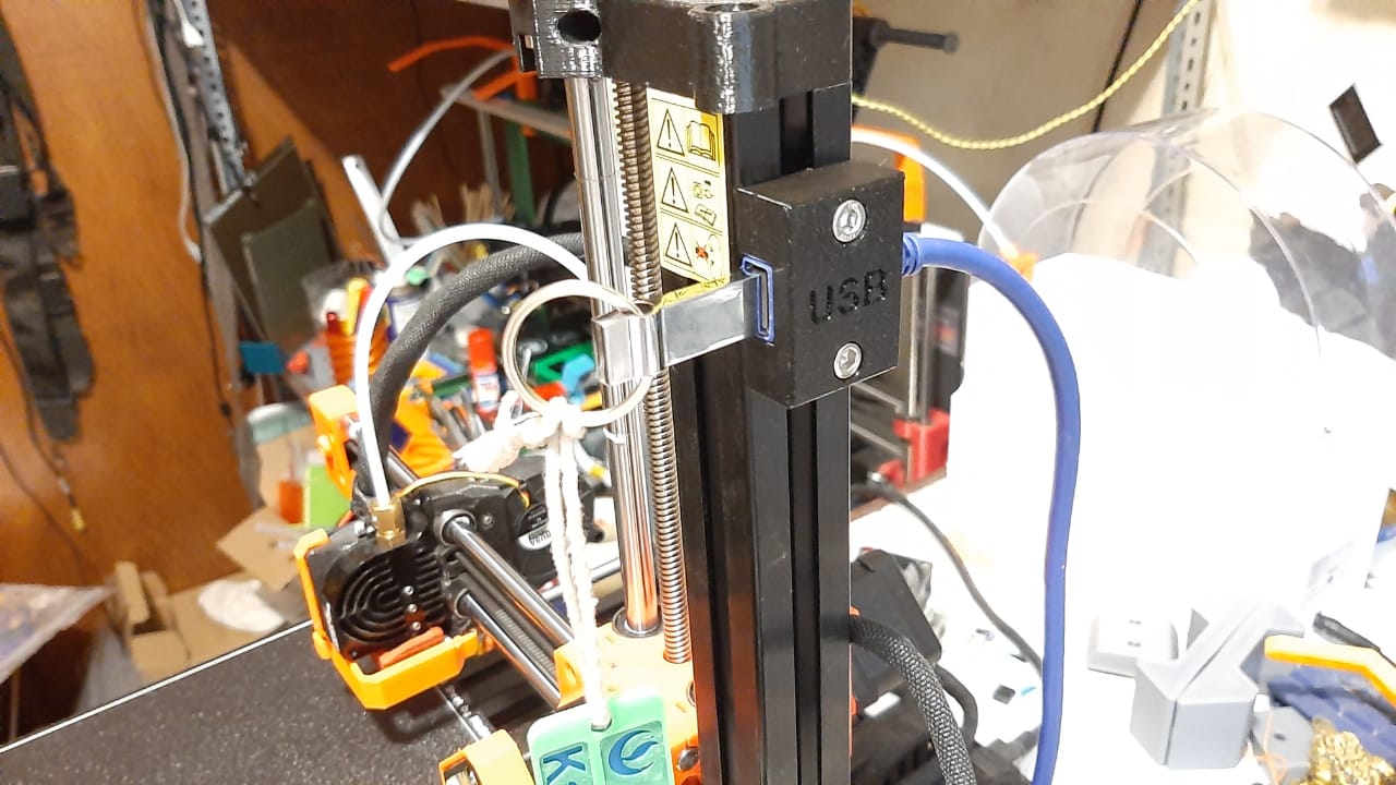 USB-Verlängerungskabel-Montageklemme für Prusa Mini