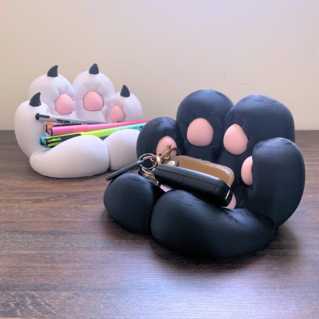 Kawaii Katzenpfoten-Tablett