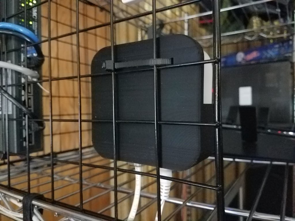 Philips Hue Hub (Gen2) Wandhalterung - Zip Tie Remix
