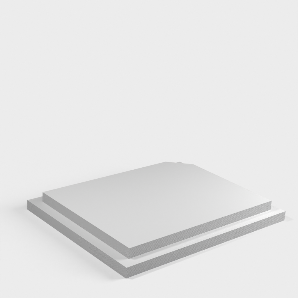 Einfache SD-Kartenhülle mit Deckel