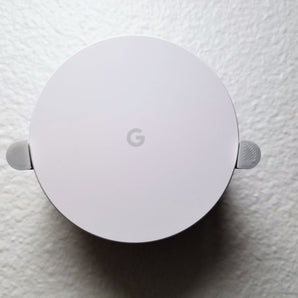 Minimalistische Wandhalterung für Google WiFi