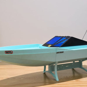 3D-gedrucktes RC-Schnellboot mit bürstenlosem Motor
