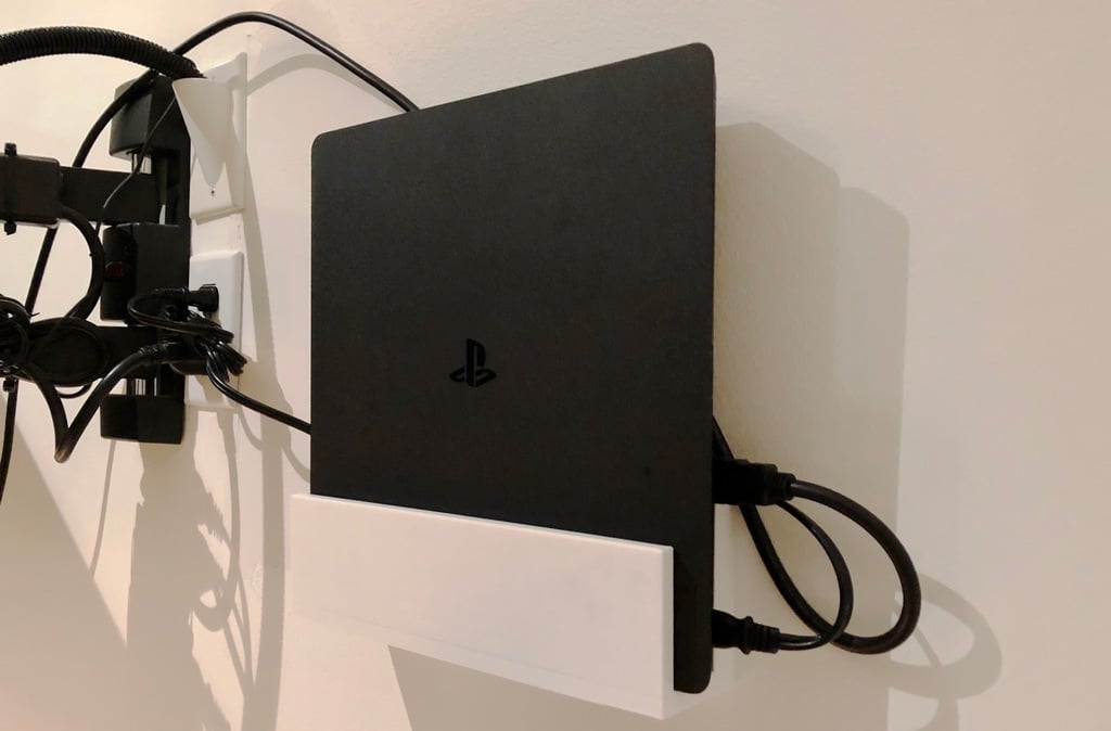 PS4 Slim-Wandhalterung