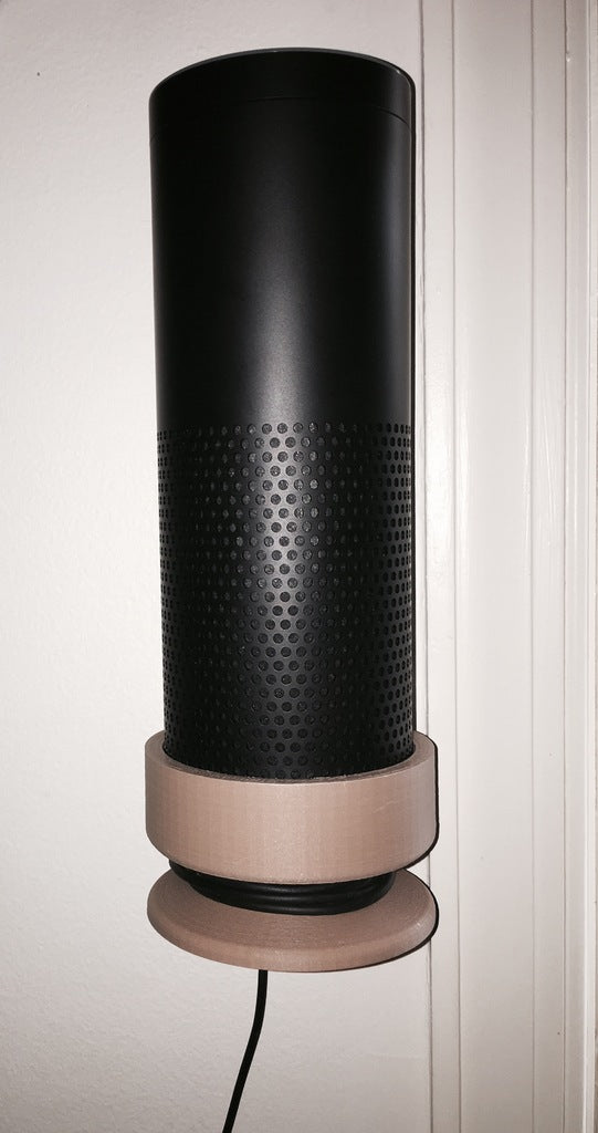 Wandhalterung für Amazon Echo. Mit Stromkabelhalterung