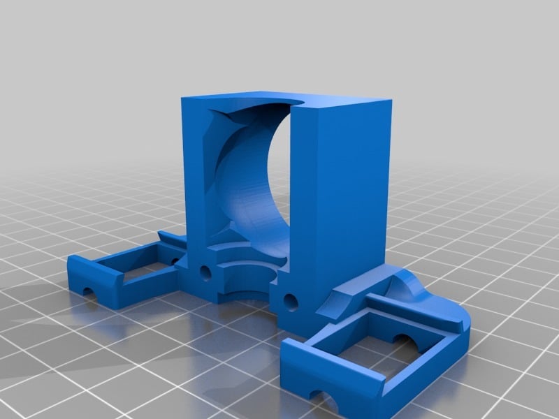 Geeetech A10/A30 E3D_V6 &amp; Stock Hotend-Montagelösung
