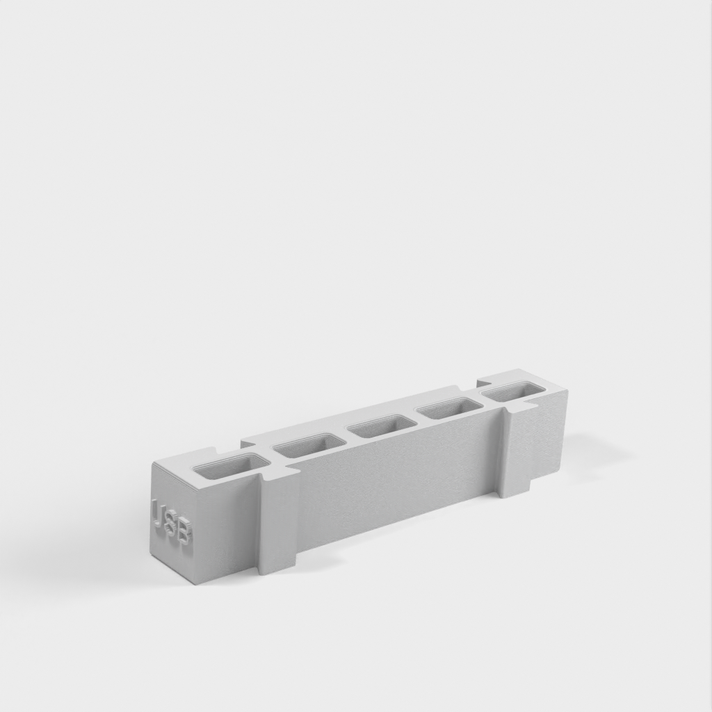 Modularer Batteriehalter für AA-, AAA-, Münz- und 9-V-Batterien