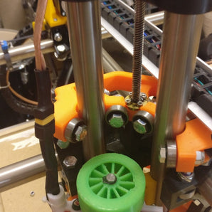 Ersatzlüfter und Kabelmanagement für 500 W 52 mm MPCNC-Spindel