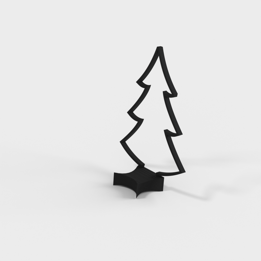 Weihnachtsbaum mit Teelichthalter