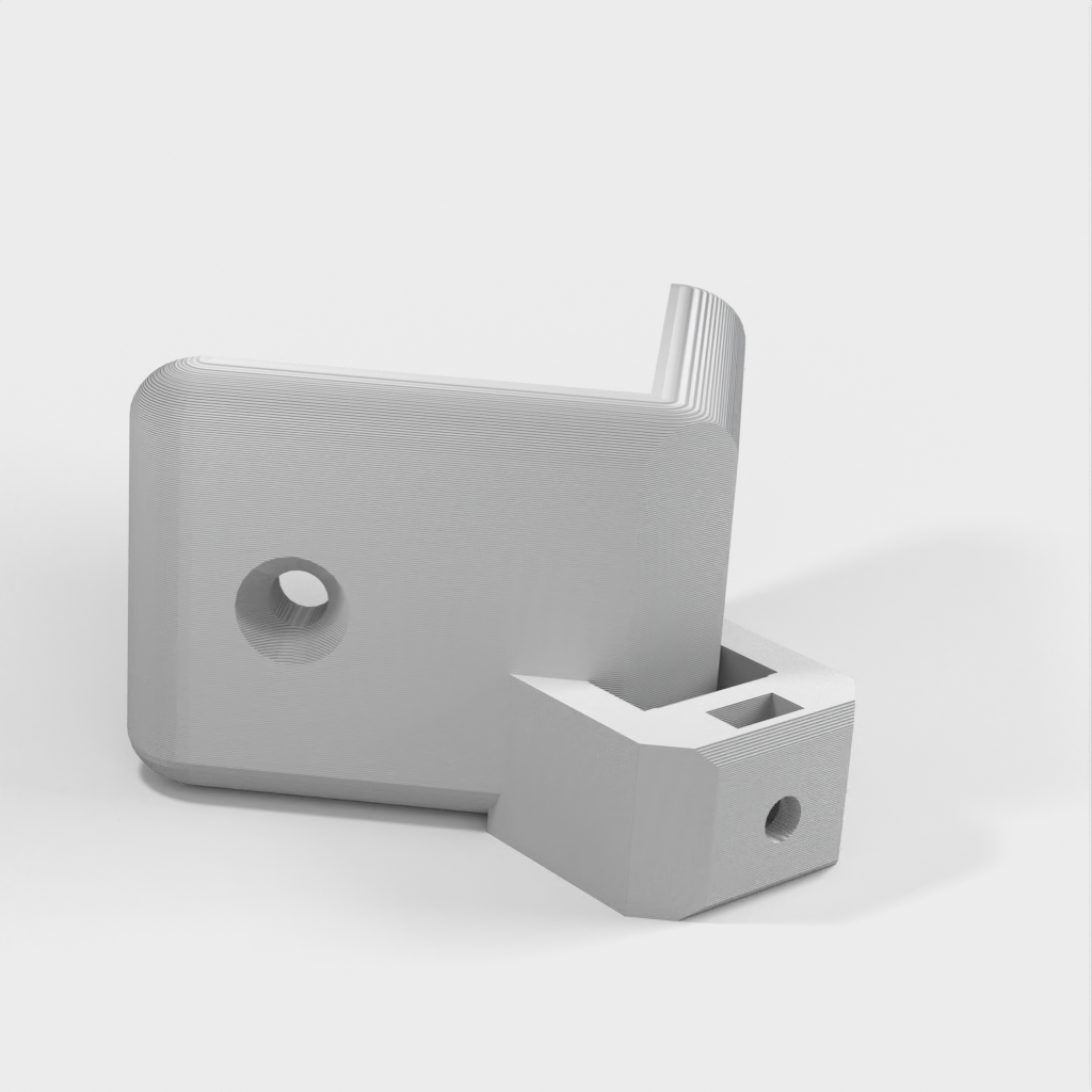 Telefonhalter mit Wyze Cam Webcam-Halterung für Ikea Lack-Gehäuse