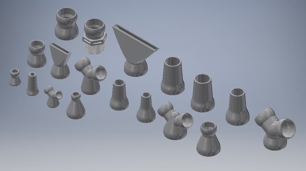 Loc-Line-Anschlüsse (1/4", 1/2" und 3/4")