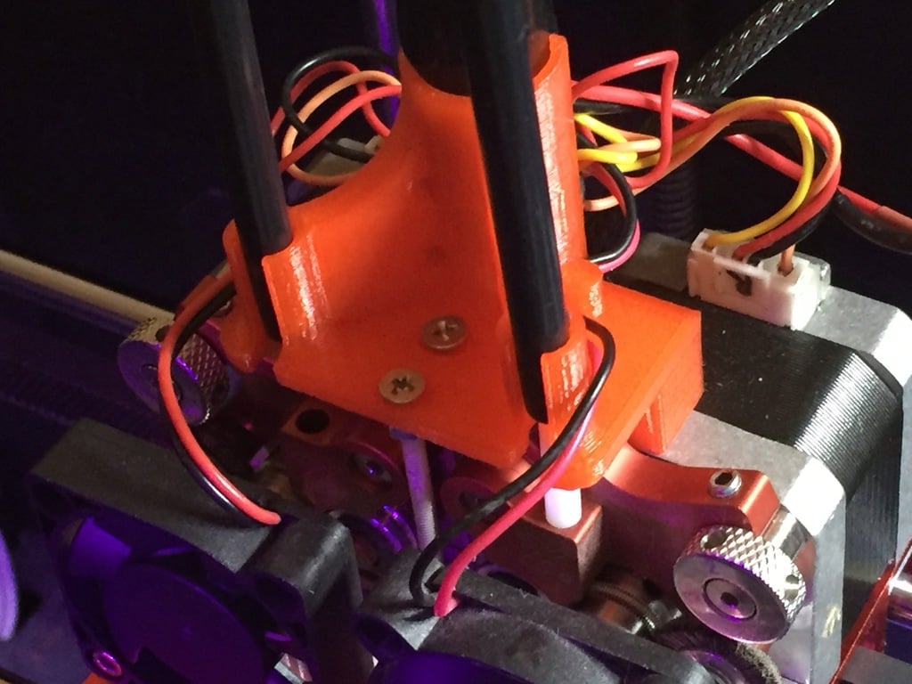 Webstuhlhalter für Flexion Extruder auf Flashforge Creator X
