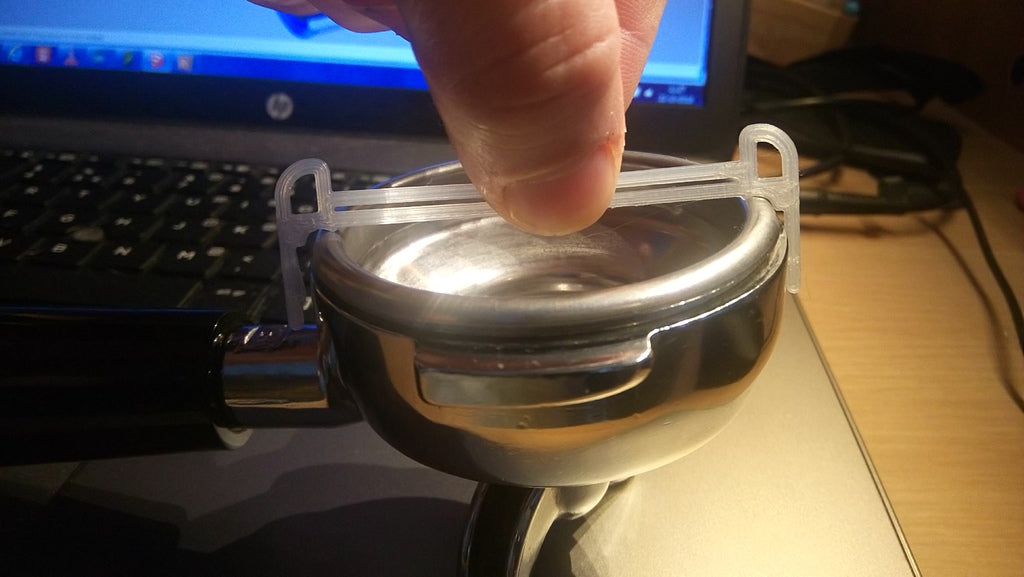 VBM Espressomaschine 58 mm Korbführung: Trichter und Fuß