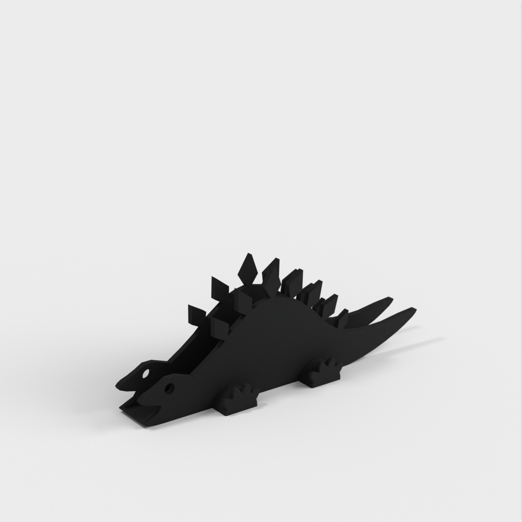 Anpassbarer Stegosaurus-Serviettenhalter
