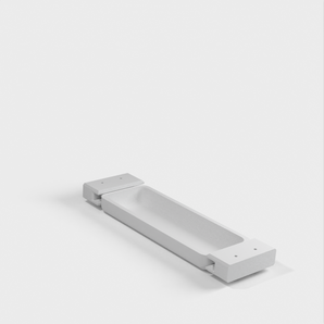 Ablage für Bekant-Schreibtisch von IKEA für USB-C-Adapter