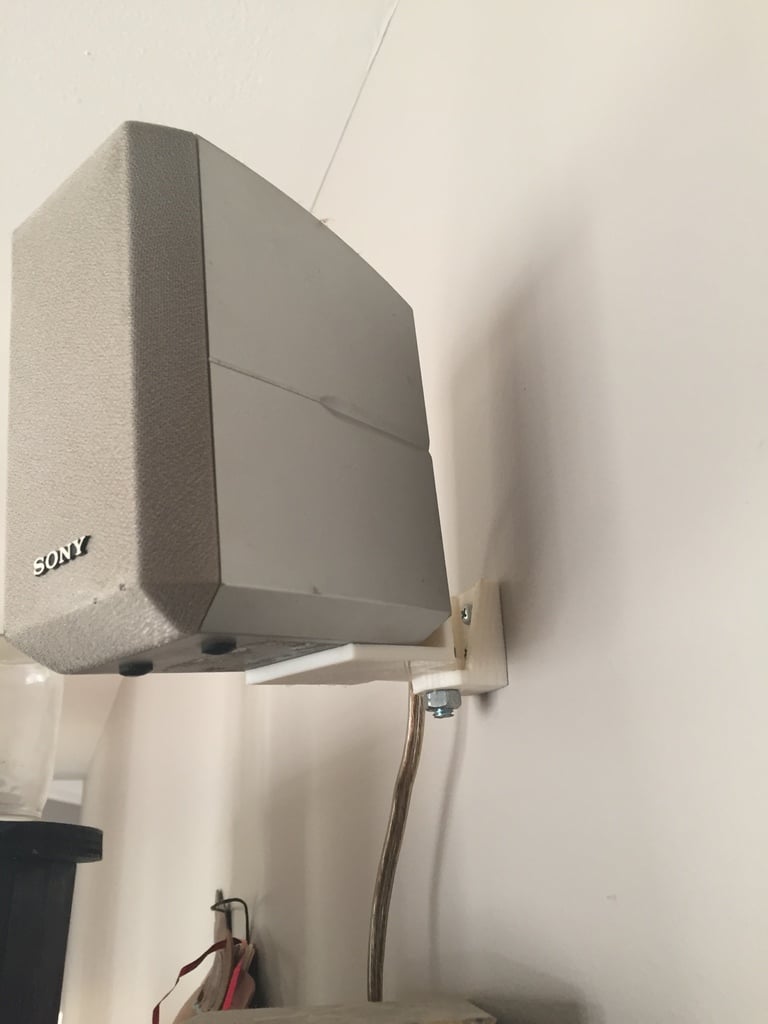 Væg- og hjørnebeslag til Sony hjemmebiografhøjttalere