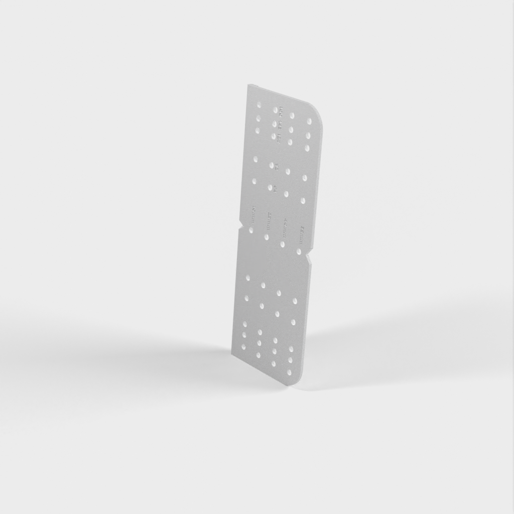 Ikea Bohrschablone / Bohranleitung für 160 mm Lochabstand