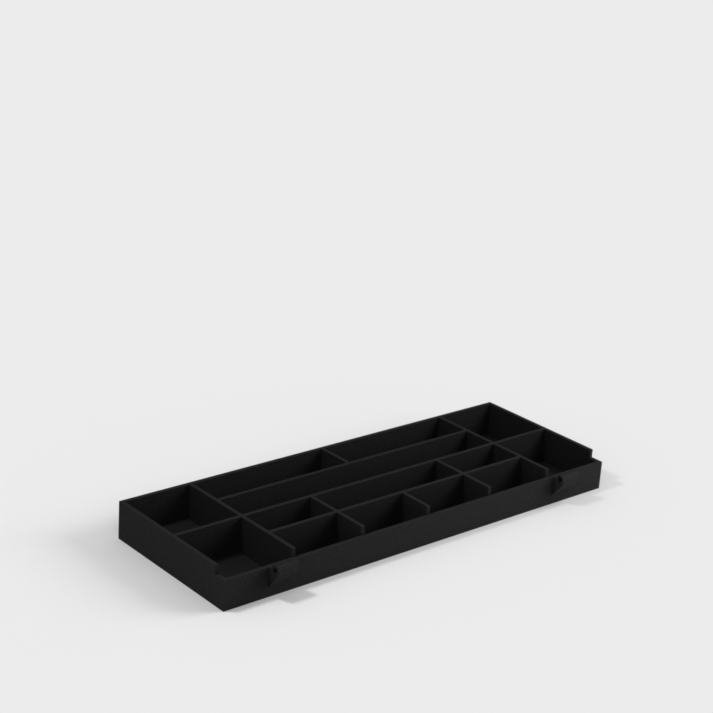 Mini-Schraubenbox mit Deckel (Scharniertyp) für Arduino-Projekte