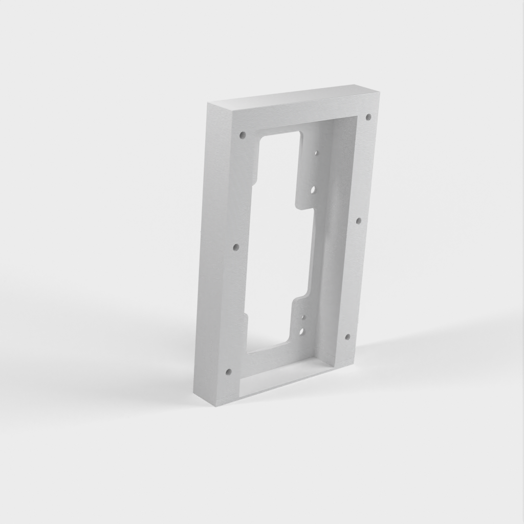 Aluminiummontiertes Ring Doorbell 2-Gehäuse für dünne Wände