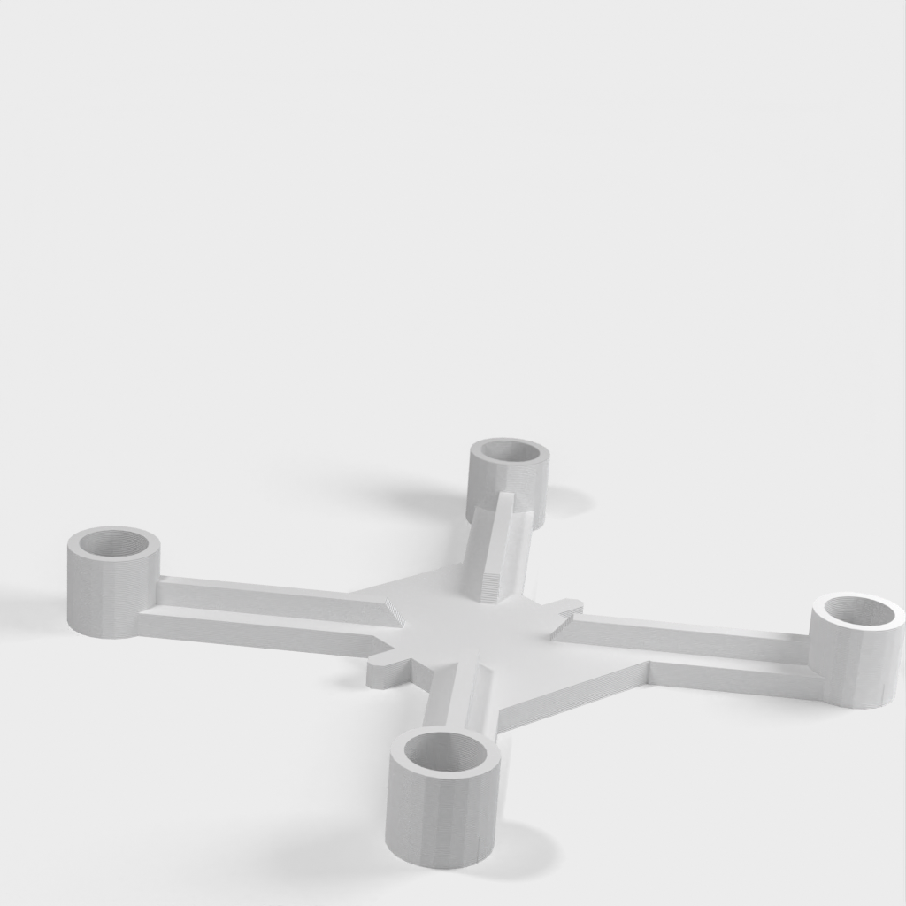 Micro-Quadcopter-Rahmen für alle Motorgrößen von 6 mm bis 8,5 mm