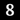 Hausnummer 8 – Noto Serif – 170 mm hoch – 10 mm tief