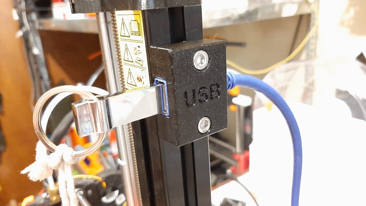 USB-Verlängerungskabel-Montageklemme für Prusa Mini